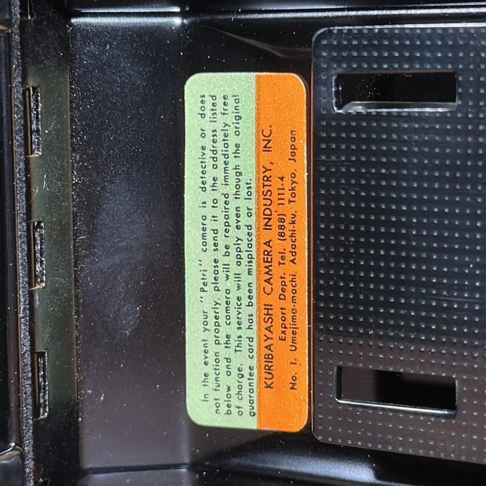 PETRI 2.8 Color Corrected Camera ❌❌FOR PARTS/DISPLAY - READ DESC!❌❌